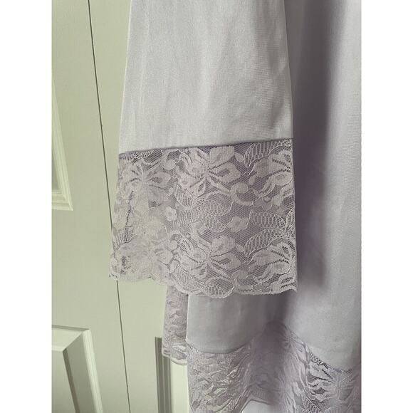 Vintage Jenelle of California Lace Trimmed Lavender Pajama Lounge Set READ DESC! - Picture 3 of 10